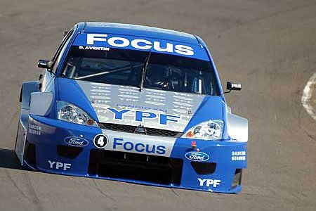 Phil Bastiaans met Ford TC 2000